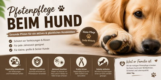 Pfotenpflege beim Hund – 7 wichtige Tipps für gesunde Hundepfoten