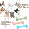 Dog Toy Chew Toy for Small and Medium Dogs - Dog Toothbrush Dental Care Teeth Cleaning - Puppy Teething Chewing Toy Pack of 3